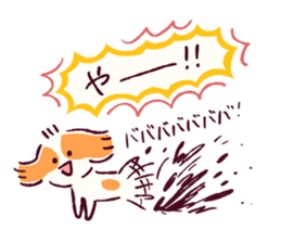 Cavalier & Rabbit & Bird sticker #8943694