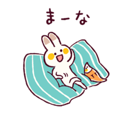 Cavalier & Rabbit & Bird sticker #8943697