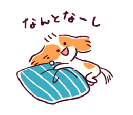 Cavalier & Rabbit & Bird sticker #8943699