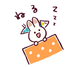 Cavalier & Rabbit & Bird sticker #8943703