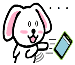 TAREMMY of lop-eared rabbit throw phone sticker #8944111