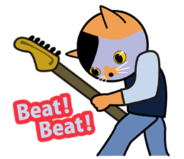 Rock we love sticker #8944626