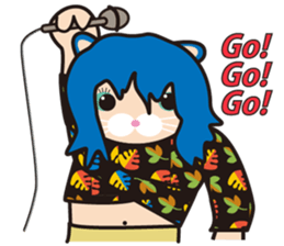 Rock we love sticker #8944636