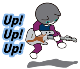 Rock we love sticker #8944644