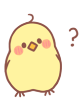 Small pretty chick sticker #8944870
