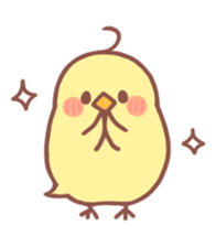 Small pretty chick sticker #8944872