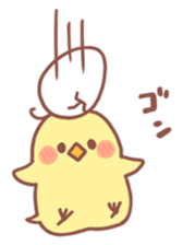 Small pretty chick sticker #8944892