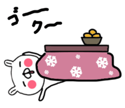 Butausa's daily life 7 in winter sticker #8944934