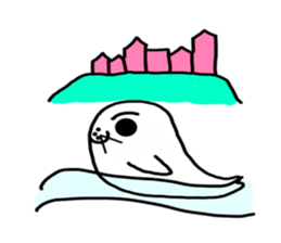 Yume no Azarashi chan sticker #8945595