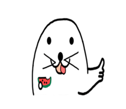 Yume no Azarashi chan sticker #8945601