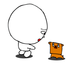 Laughing "Ponta-kun" sticker #8946036