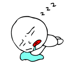 Laughing "Ponta-kun" sticker #8946056