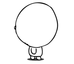 Laughing "Ponta-kun" sticker #8946063