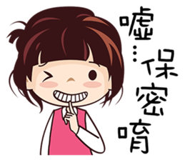 Little Red Girl sticker #8946083