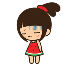 Manka the Happy Little Girl sticker #8946189