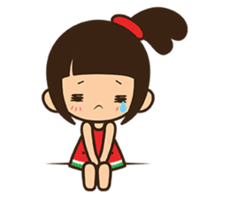 Manka the Happy Little Girl sticker #8946191