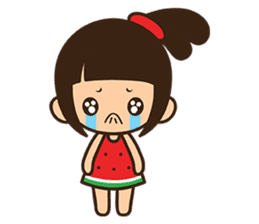 Manka the Happy Little Girl sticker #8946192