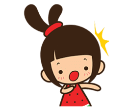 Manka the Happy Little Girl sticker #8946210