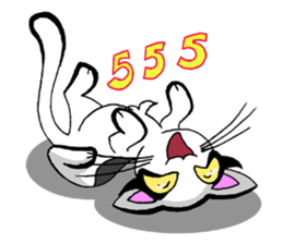 Cat frame sticker #8946384