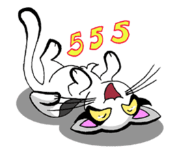 Cat frame sticker #8946384