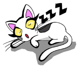 Cat frame sticker #8946386