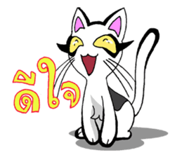 Cat frame sticker #8946402