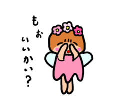 Popochan of the fairy of the flower 2 sticker #8946509