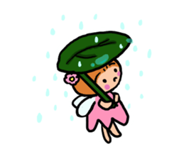 Popochan of the fairy of the flower 2 sticker #8946528