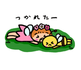 Popochan of the fairy of the flower 2 sticker #8946537