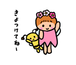 Popochan of the fairy of the flower 2 sticker #8946538
