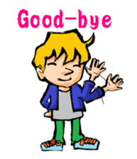 English textbook of the seventh grader(1 sticker #8946665