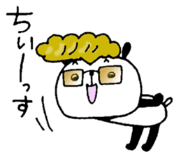 Playful Osaka panda*Every day?* sticker #8947204