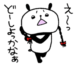 Playful Osaka panda*Every day?* sticker #8947205