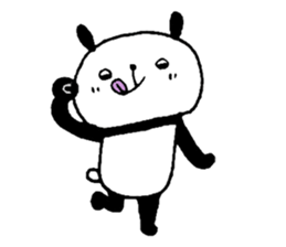 Playful Osaka panda*Every day?* sticker #8947214