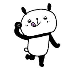 Playful Osaka panda*Every day?* sticker #8947214