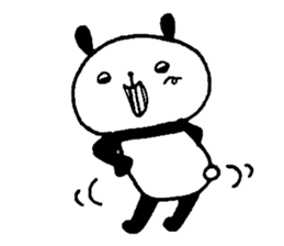 Playful Osaka panda*Every day?* sticker #8947215