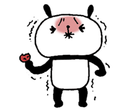 Playful Osaka panda*Every day?* sticker #8947222