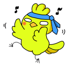 Drunk bird sticker #8947480