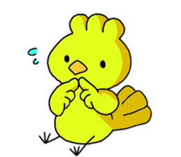 Drunk bird sticker #8947484