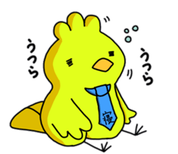 Drunk bird sticker #8947490