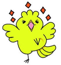 Drunk bird sticker #8947503