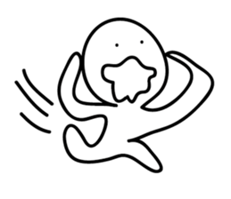 funny man 2 sticker #8947560