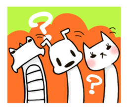 Shiratama Cat and Funny Friends sticker #8947673