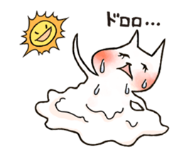 Shiratama Cat and Funny Friends sticker #8947696