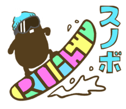 Roasted Peanut winter version sticker #8948036