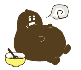 Roasted Peanut winter version sticker #8948059