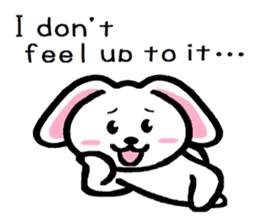 TAREMMY of lop-eared rabbit Excuses!! sticker #8949185