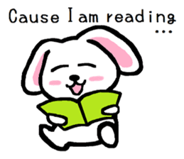 TAREMMY of lop-eared rabbit Excuses!! sticker #8949187