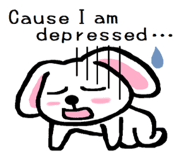 TAREMMY of lop-eared rabbit Excuses!! sticker #8949193