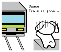 TAREMMY of lop-eared rabbit Excuses!! sticker #8949195